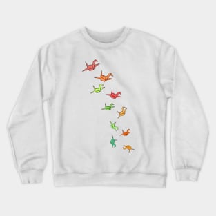 Paper Cranes, Paper Planes Crewneck Sweatshirt